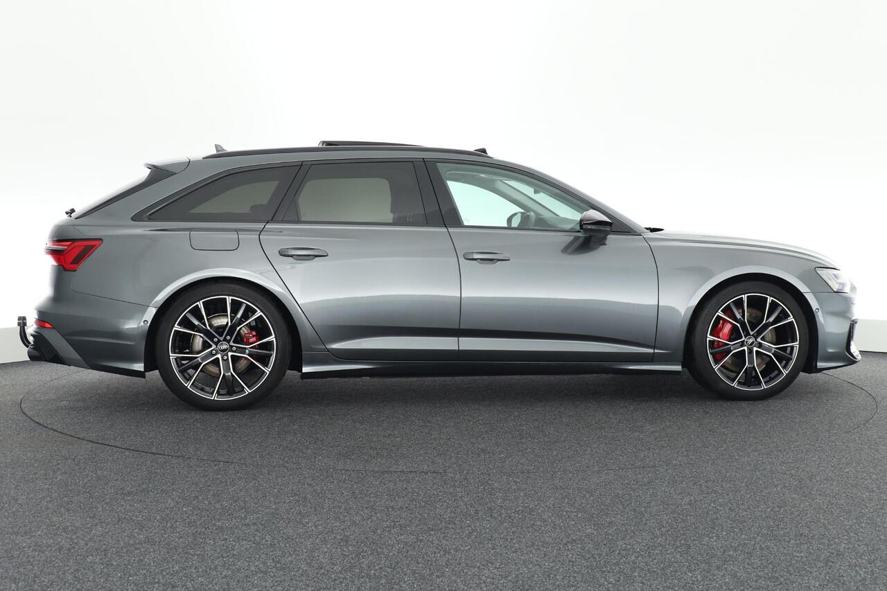 Audi A6 Avant 55 TFSI e 367pk quattro Competition Panoramadak Camera Trekhaak Leder