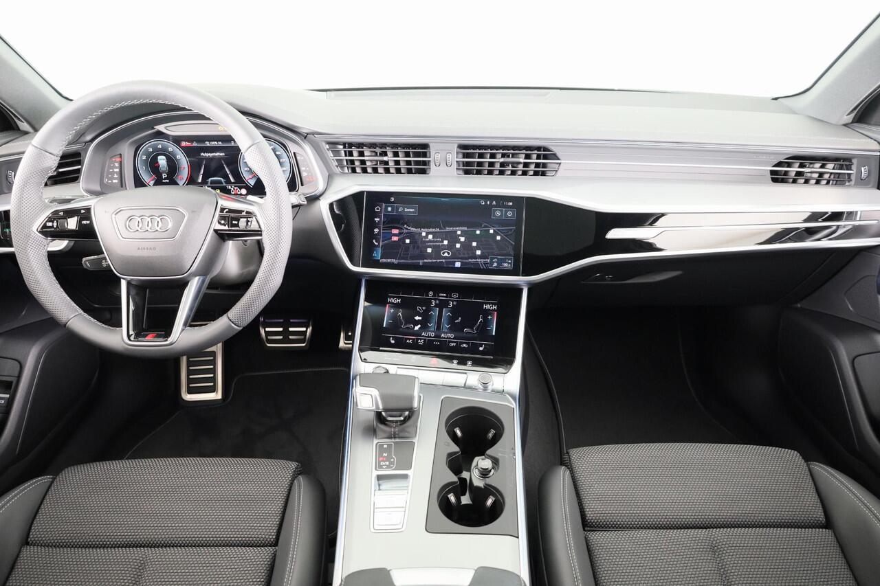 Audi A6 Avant 40 TFSI S edition Competition 204pk | Private lease vanaf ¤ 1.140,- per maand | Panoramadak, achteruitrijcamera, Optiekpakket zwart plus, stoelverwarming voorin, variabele hoofdsteunen