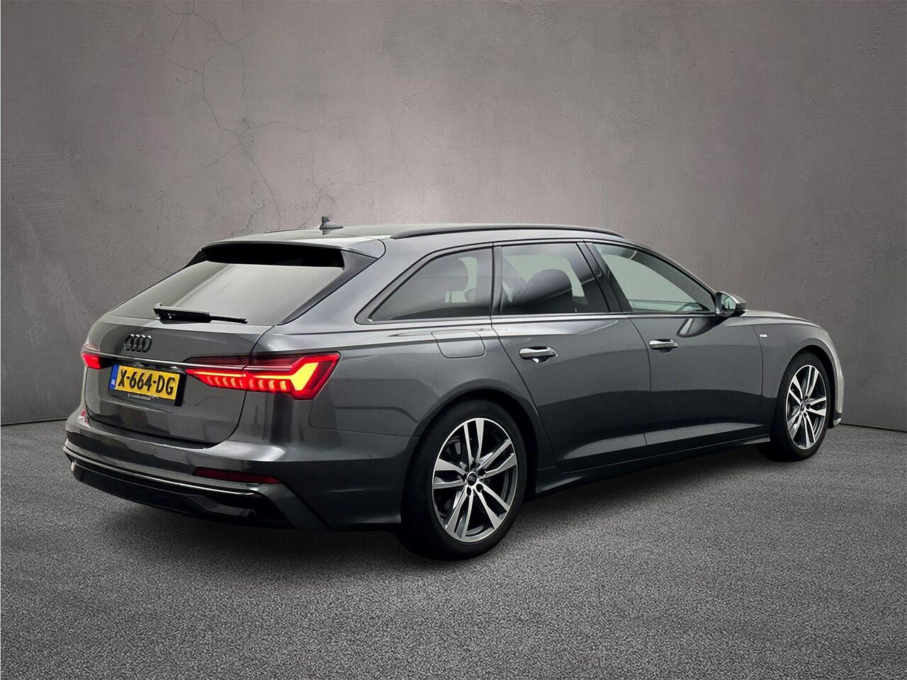 Audi A6 Avant 40 TFSI 204PK S edition Competition | HD-Matrix | Camera | Ambient lighting | Optiek zwart | Sportstoelen |