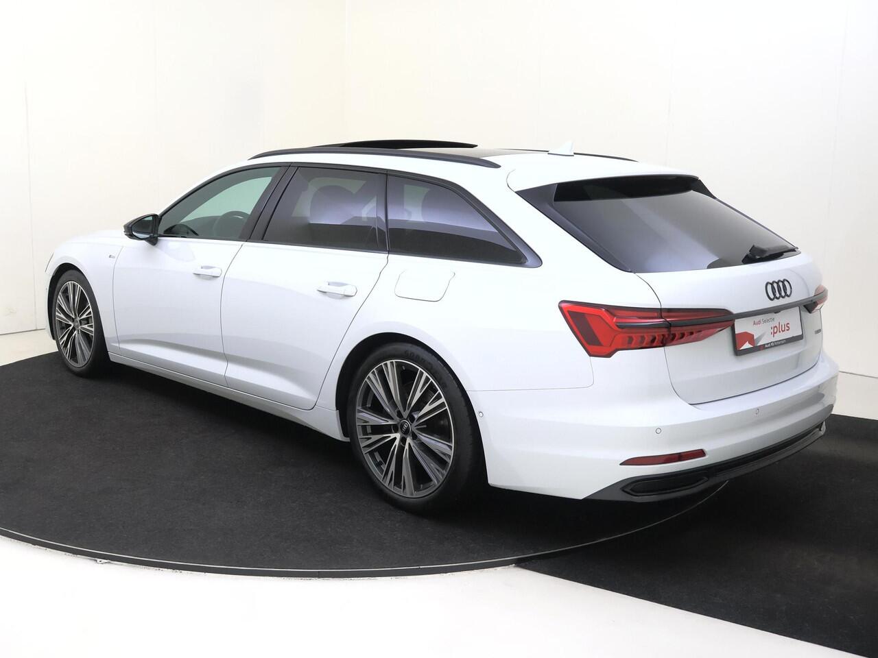 Audi A6 Avant 50 TFSI e quattro S edition | SoH 88% | Panoramadak | Head-up display | Bang & Olufsen | 360 camera | 4-zone airco | Navigatie Plus | Parkeerassistent | LED matrix verlichting |
