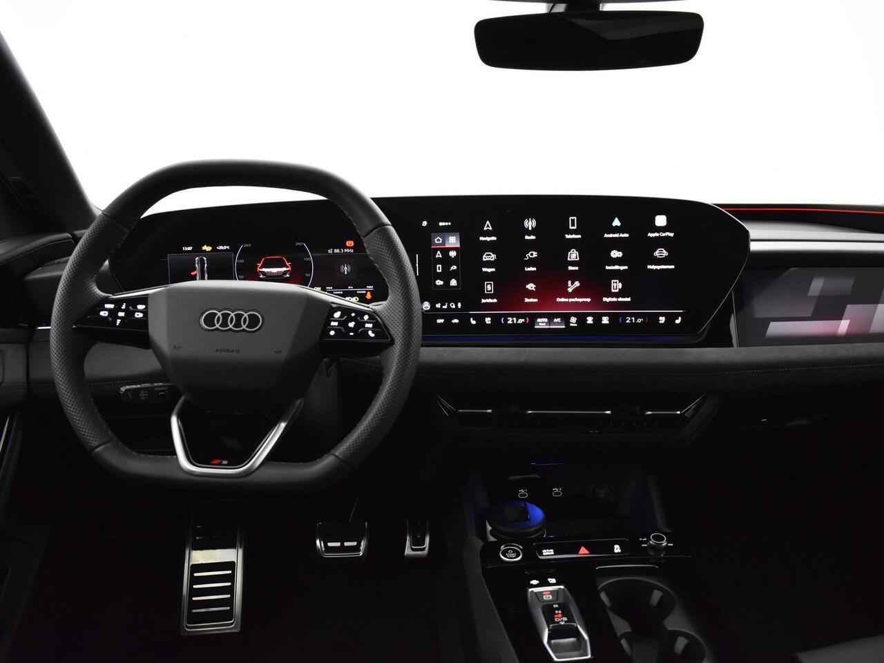 Audi A6 Avant e-tron S edition e-tron 367 PK 100 Kwh · Panorama glasdak · Privacy glas · 21"LM Velgen · Remzadels rood · MEGA Sale