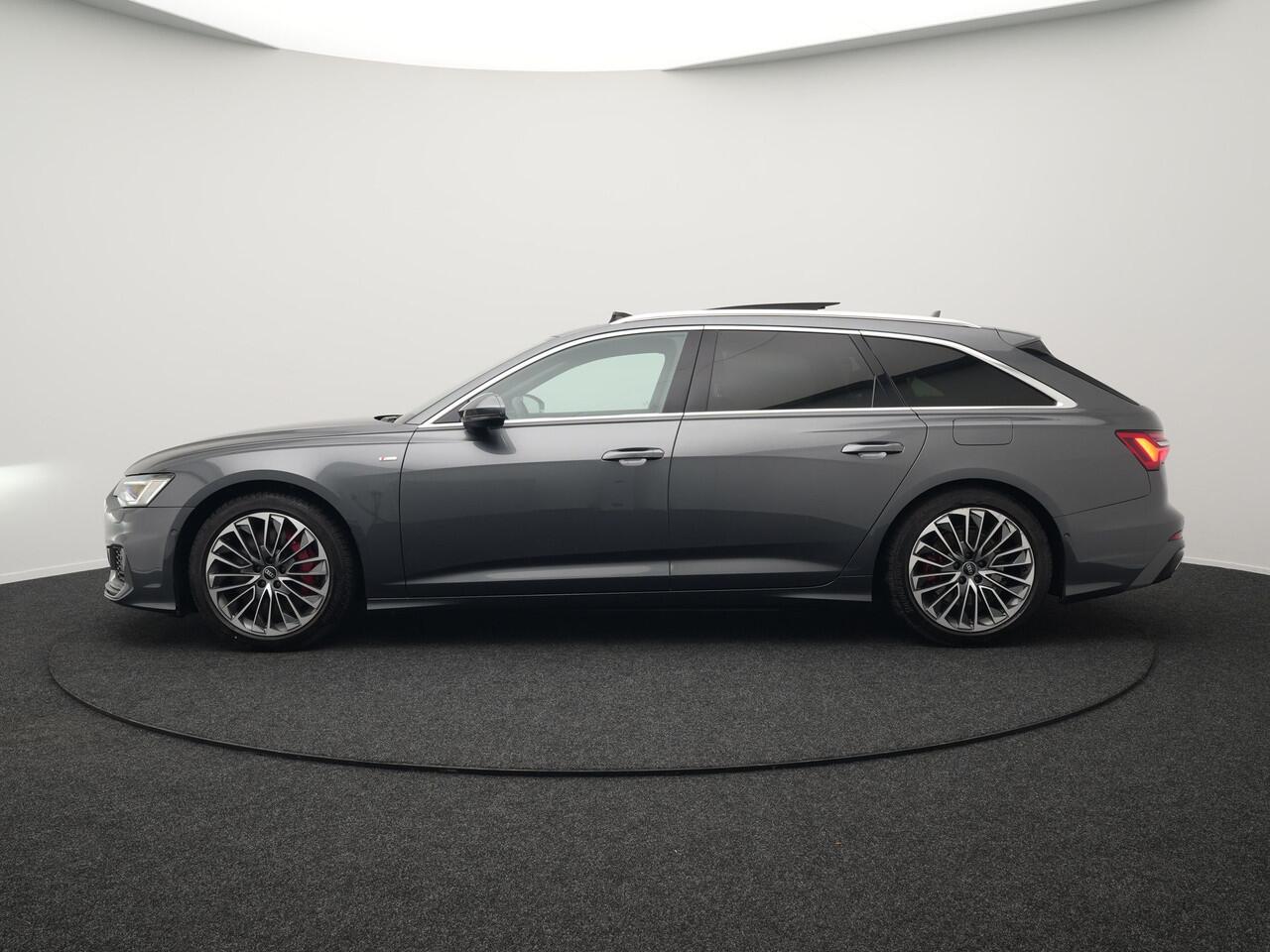 Audi A6 Avant 55 TFSI e Quattro S Line Plug In Hybrid 367pk PHEV | Panodak | Adaptive Cruise | Virtual | 19"L.M | Sportstoelen Verwarmd | 19"L.M | Camera | Parkeerassistent |