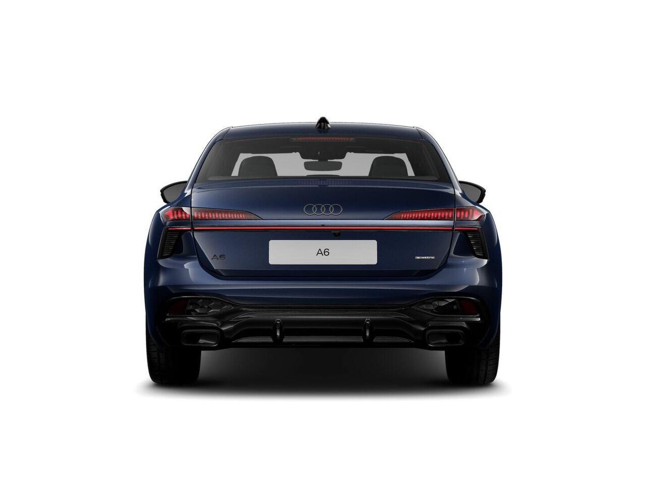 Audi A6 Limousine 2.0 e-hybrid quattro S edition 299 PK · Tech plus · 21" LM Velgen · Exterieurpakket zwart · Bekleding Leder/Alcantara