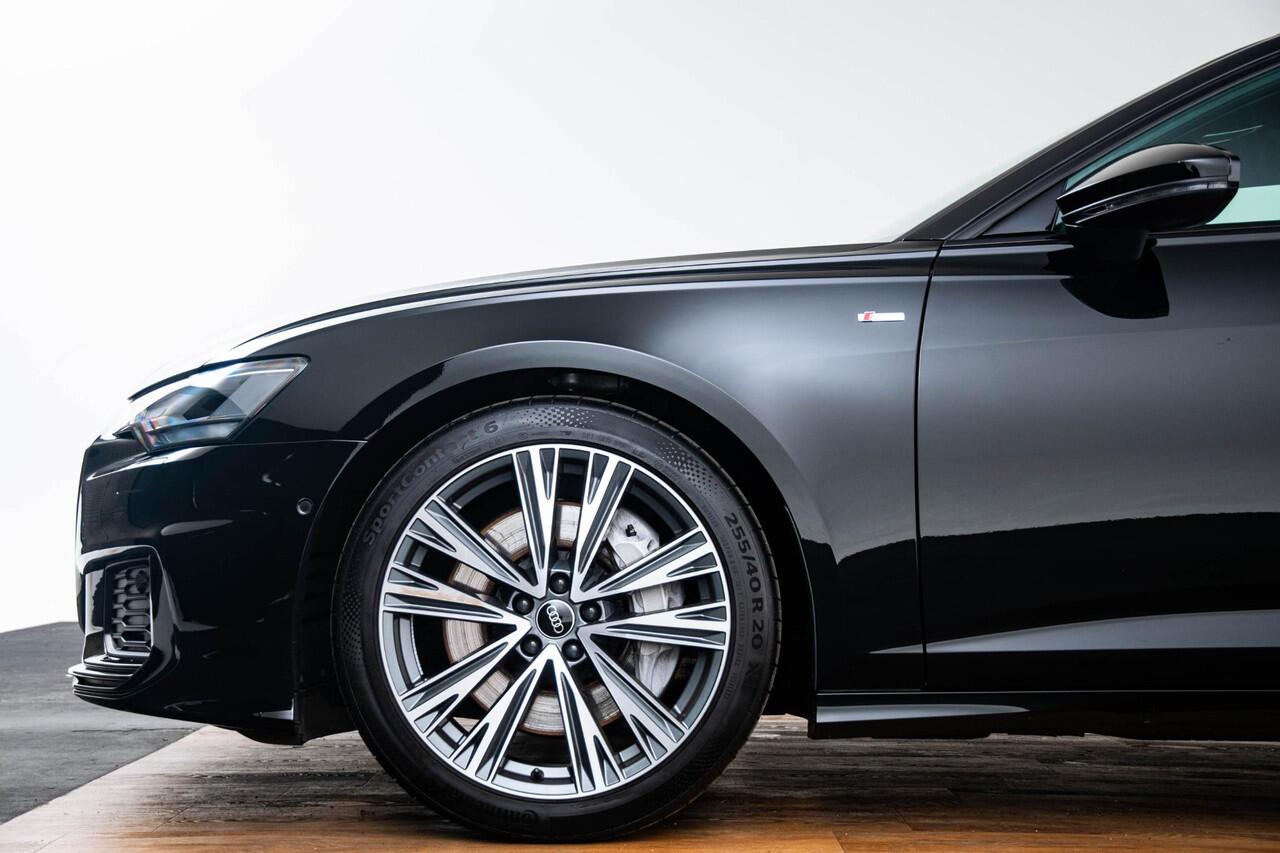 Audi A6 Avant 55 TFSI S Line - Panoramadak - Adaptive cruise control - Head up - Sportonderstel - Stoelverwarming vóór - Sportstoelen - Privacy glas - Optiekpakket zwart plus - Achteruitrijcamera - Ambienteverlichting -