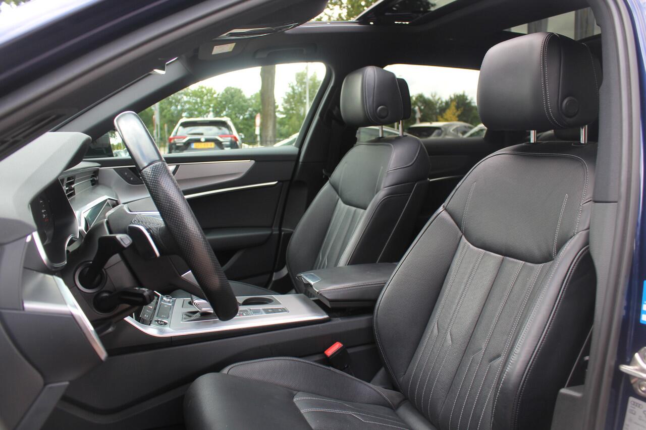 Audi A6 Avant 55 TFSI e quattro Competition / Trekhaak / Panoramadak / Camera / Head-up / Keyless / 20'' / Stuurverwarming / Stoelventilatie / Matrix LED / ACC