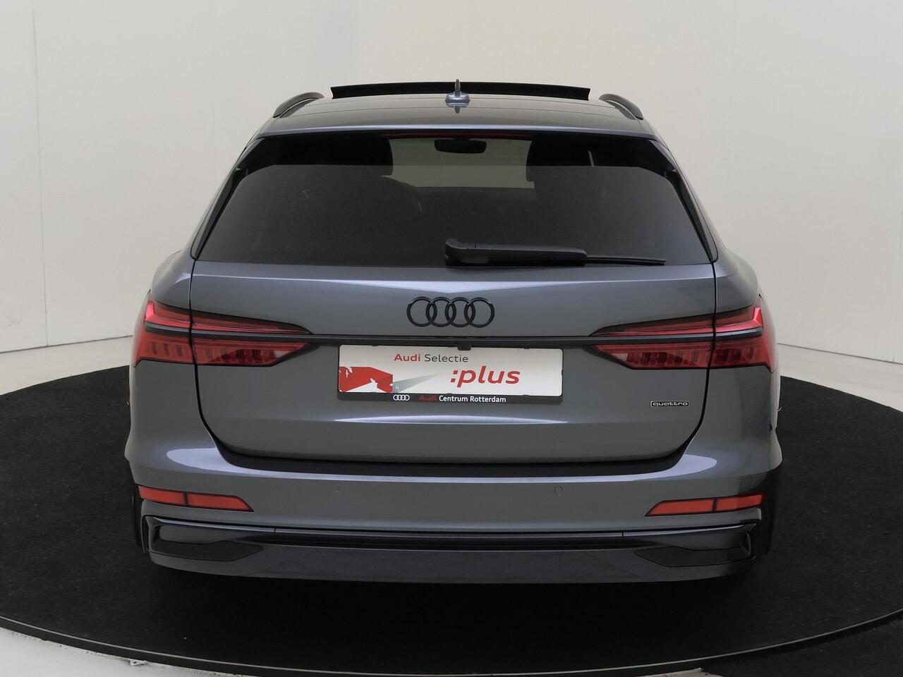 Audi A6 Avant 55 TFSI e quattro Pro Line S Competition | Panoramadak | Trekhaak | Head-up display | Bang & Olufsen | 4-zone inclusief stoelverwarming achter | Parkeerassistent | LED matrix verlichting |