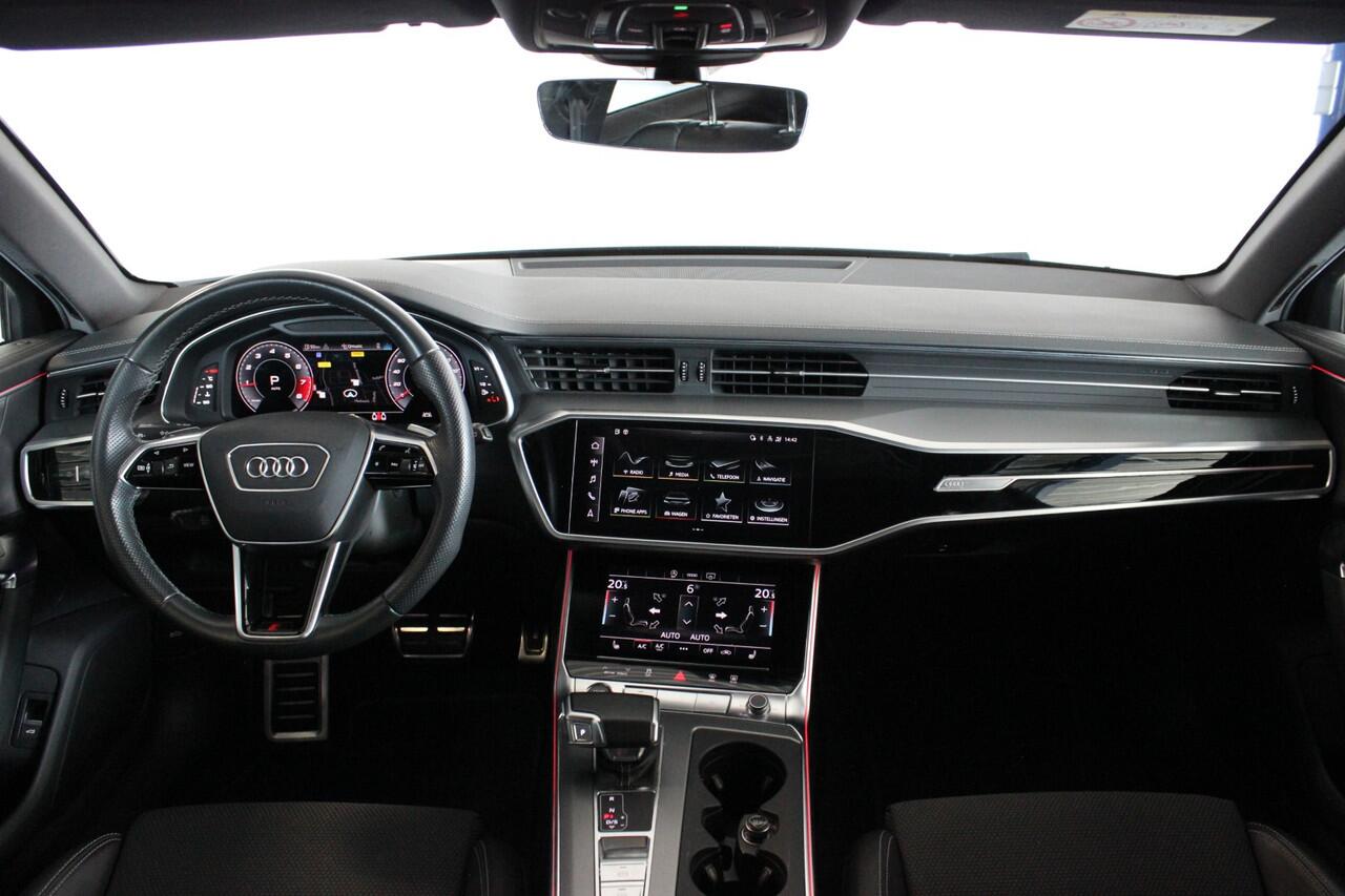 Audi A6 Avant 40 TFSI S-Line Edition 1e eigenaar | Pano | Black Optic | Virtual Cockpit | 20" LMV | Stoelverw. | Memory | Carplay | LED Matrix | PDC V+A
