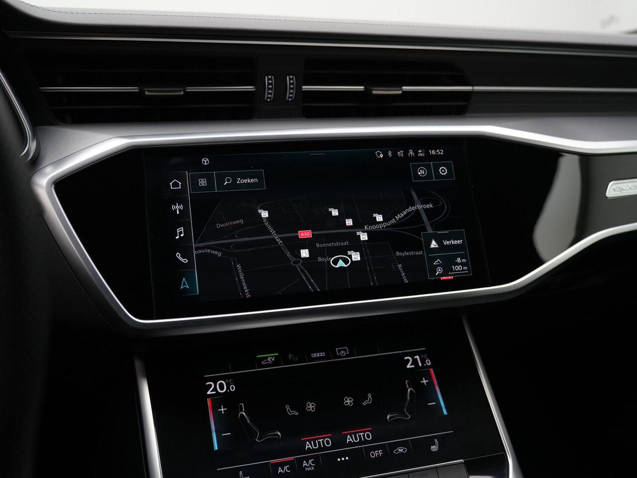 Audi A6 Avant 55 TFSI e 367 pk quattro Pro Line S Competition / S-Line | Panoramadak | Trekhaak | Lederpakket | Geheugenstoelen | Bang & Olufsen | HD-Matrix LED | Rondomzicht camera