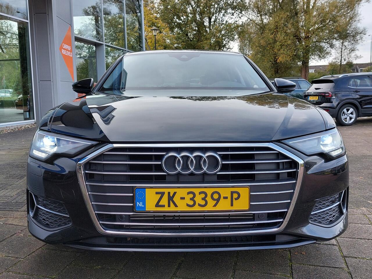 Audi A6 Limousine 45 TFSI 245pk Automaat Sport Lease Edition | 1ste Eigenaar | Navi | Clima | Cruise | Led Koplampen | Leder+Elek.Verstel+Stoelverwarming | Pdc V+A+Camera | Rijstrook+Licht+Regensenor | 18''lm