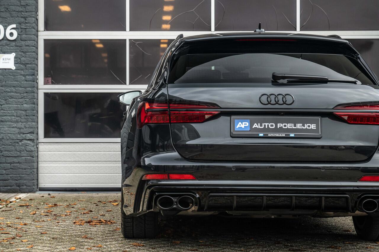 Audi A6 Avant 55 TFSI E 367PK, S6/Sport, ACC, Pano, B&O, 360* Camera, Memory, Hulppakket Stad/Tour, Matrix, Standkachel, Trekhaak, 19'
