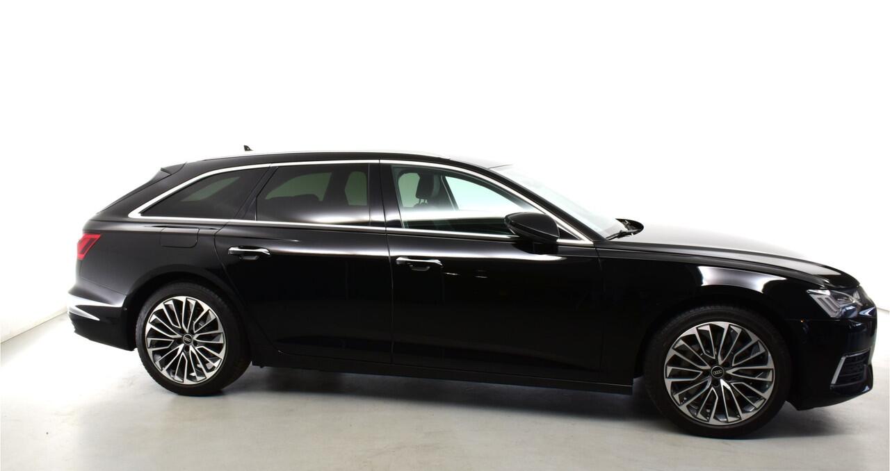 Audi A6 Avant Audi A6 Avant 50 TFSI e quattro Advanced-300pk Dealer O.H. PHEV 19"- Cruise | Half Lederen Sportstoelen Verwarmd | Apple Carplay | Keyless | Virtual | Navigatie | DAB |