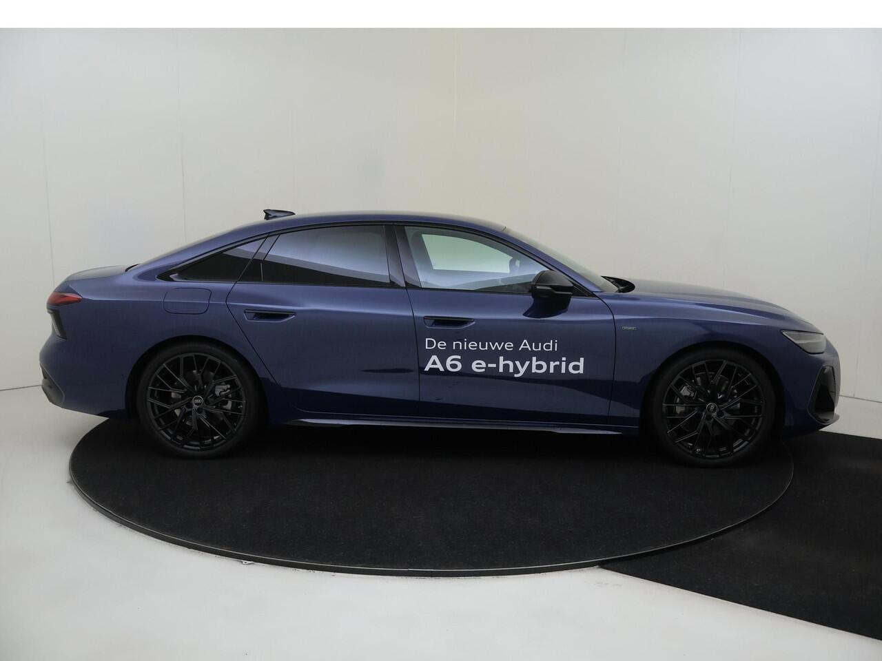 Audi A6 Limousine 2.0 e-hybrid 299pk quattro S edition | 21 inch LM velgen | Leder/alcantara bekleding | Carbon inleg | Elek. verstelbare voorstoelen | Comfortsleutel