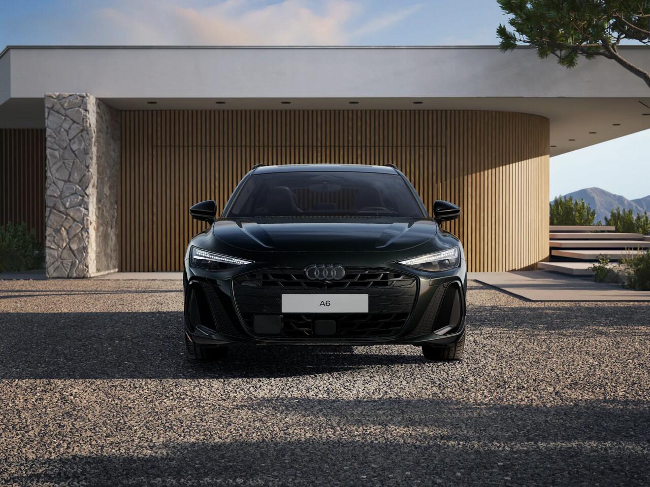 Audi A6 Avant E-Hybrid Quattro S Edition Competition, 21", pano, luchtv., tr.haak, OLED, B&O, luchtv., leder, carbon, 360 camera, memory, stl.ventilatie, HUD, privacy