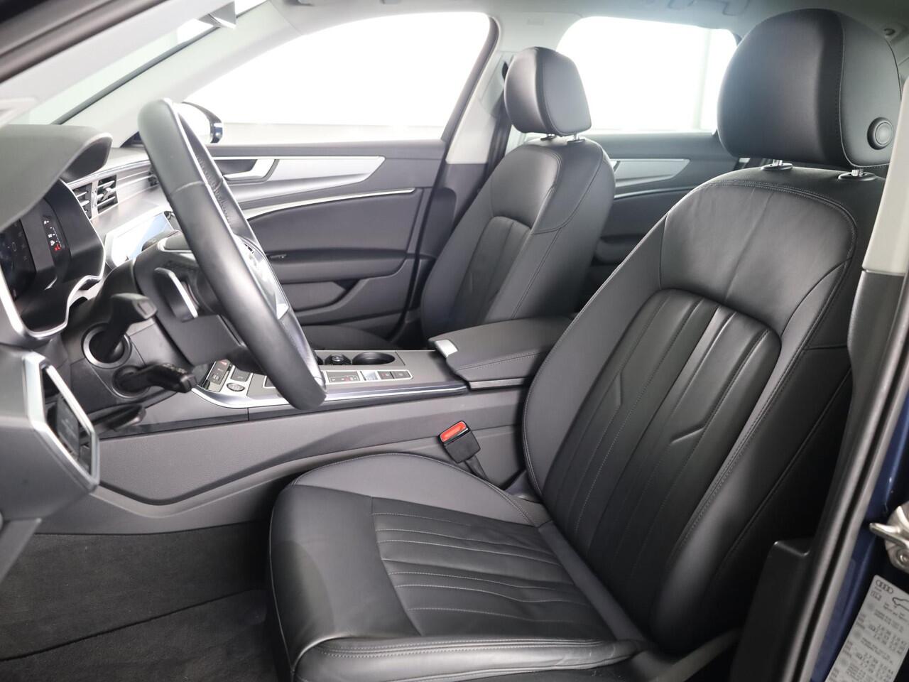 Audi A6 Avant 50 TFSI e quattro 299pk | Trekhaak wegklapbaar | Lederen bekleding | Electrisch verstelbare voorstoelen+geheugen bestuurdersstoel | Adaptieve cruise controle