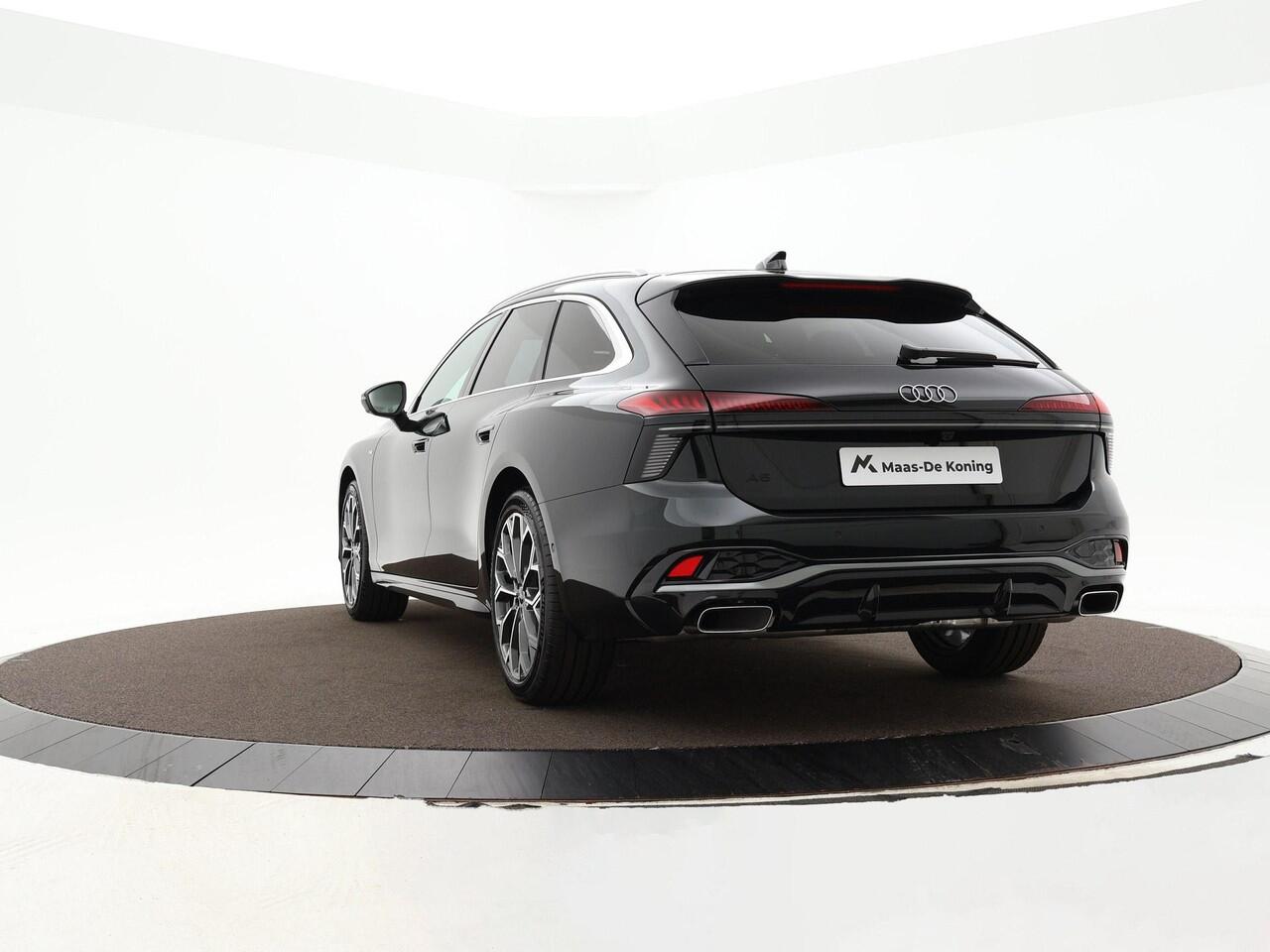 Audi A6 Avant TFSI Advanced edition 204 PK · Tech plus · Lederen bekleding · Elektrische stoelen met geheugen · Privacy glas