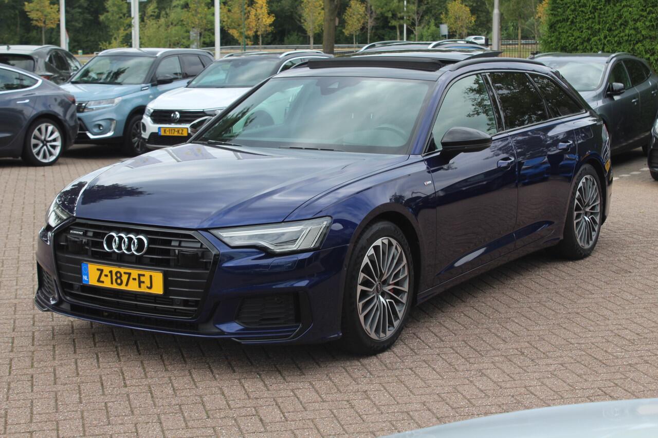 Audi A6 Avant 55 TFSI e quattro Competition / Trekhaak / Panoramadak / Camera / Head-up / Keyless / 20'' / Stuurverwarming / Stoelventilatie / Matrix LED / ACC