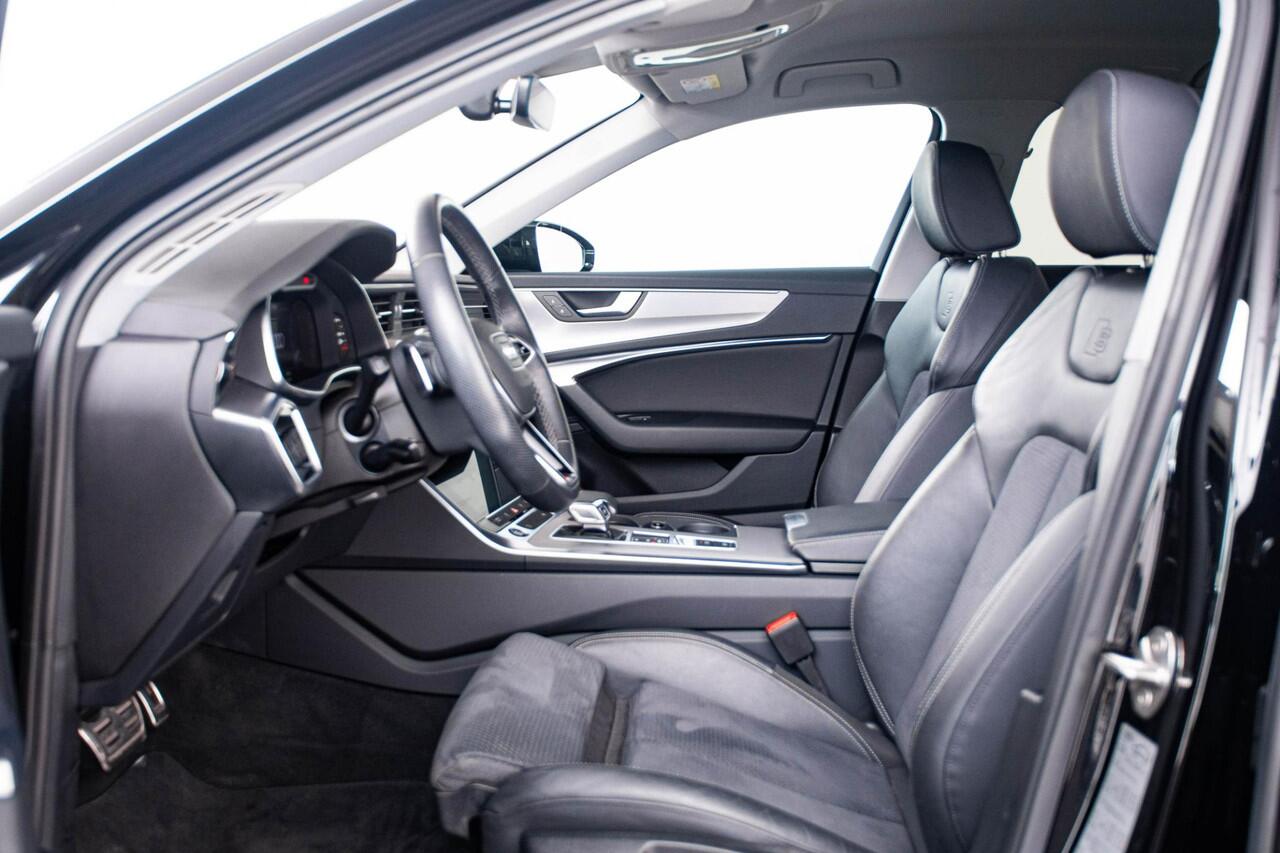Audi A6 Avant 55 TFSI e quattro Adaptieve Cruise Control - Head up - Privacy glas - Sportstoelen - Stoelverwarming vóór - B&O - MMI navigatie - Achteruitrijcamera - Sportonderstel - Multifunctioneel lederen sportstuurwiel -