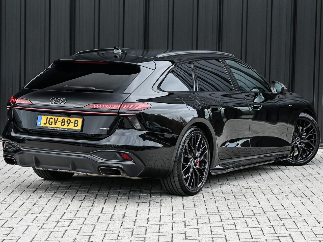 Audi A6 Avant 2.0 e-HYBRID QUATTRO S EDITION 299PK | S-SEATS | LUCHTVERING | PANORAMADAK | 360 CAMERA | EDITION ONE | B&O SOUND | HEAD-UP | 4-WHEEL STEERING | 4-ZONE CLIMATE | TECH PACK PLUS | AMBIANCE INTERIEUR | TREKHAAK | MEMORY SEATS | MMI PASSAGIERS DISPLAY 