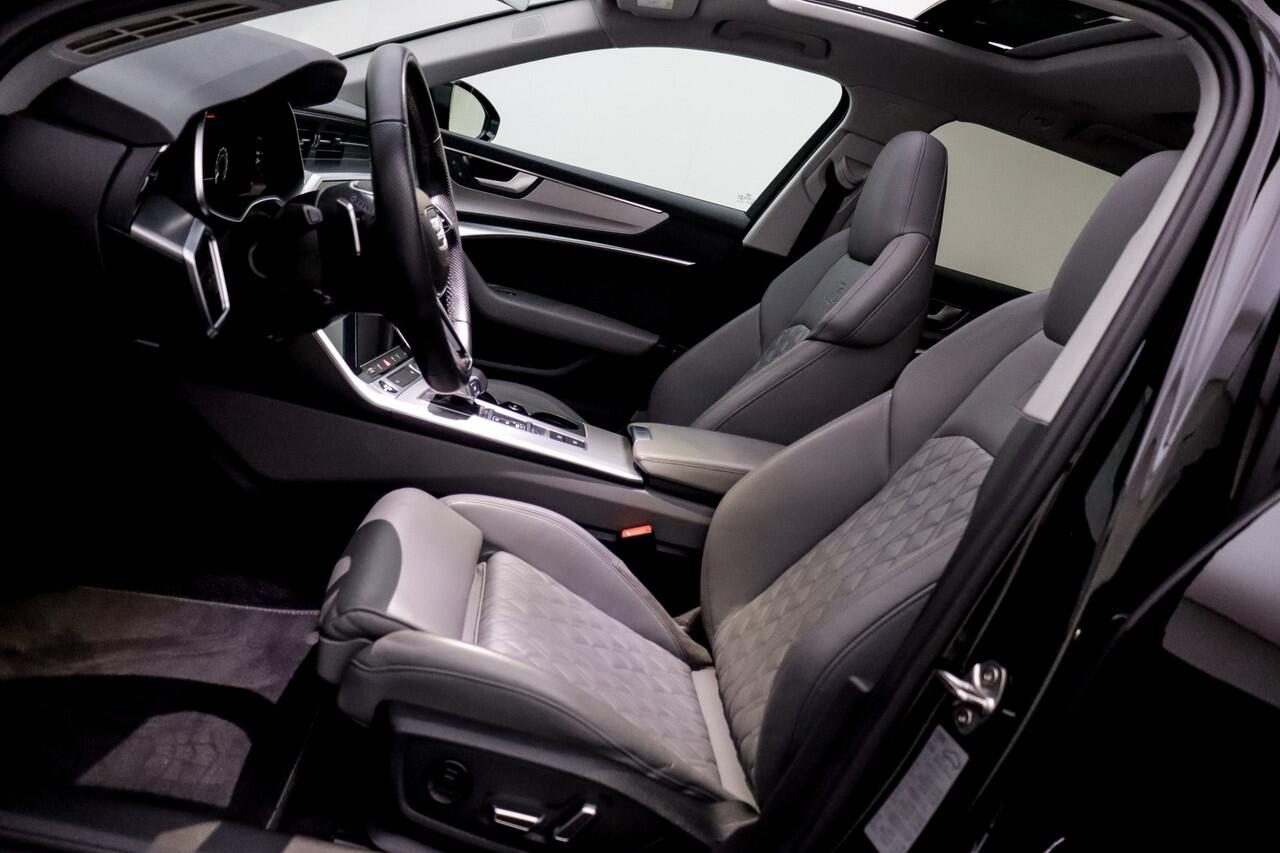 Audi A6 Avant 55TFSIe SPORT QUATTRO PANO | B&O | MATRIX | RS ZETELS | MEMORY | ADAPTIEF | LANE.ASS | STUUR+STOELVERW | CARPLAY | LMV 19''