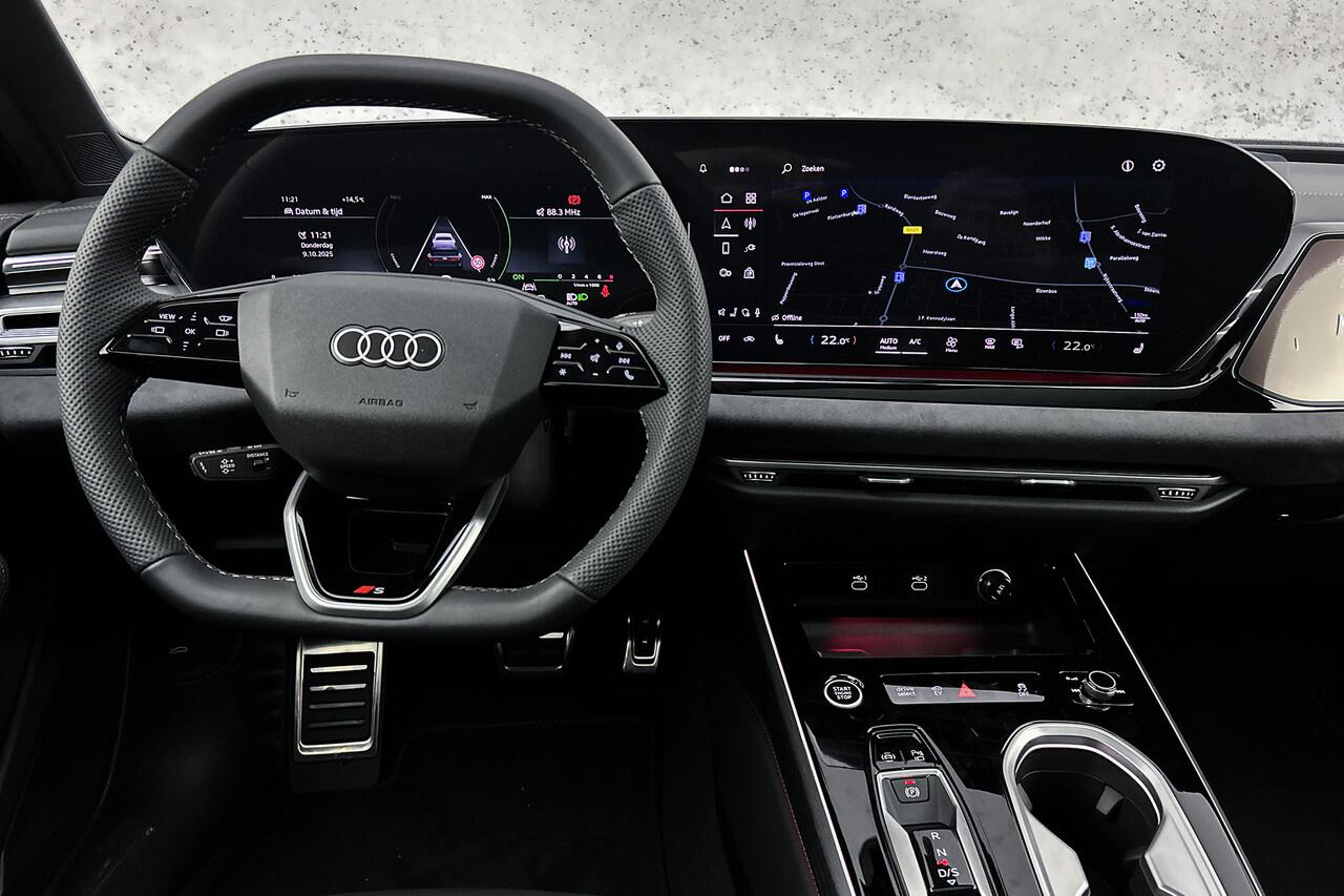 Audi A6 Avant e-Hybrid Quattro S-line | Panoramadak | Trekhaak | B&O | Matrix led | 360 camera | 5 jaar garantie | Trekhaak | Digitaal display