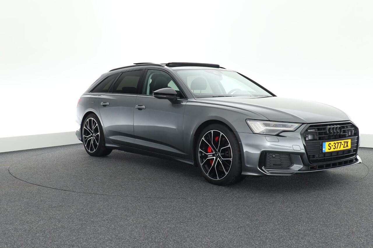 Audi A6 Avant 55 TFSI e 367pk quattro Competition Panoramadak Camera Trekhaak Leder