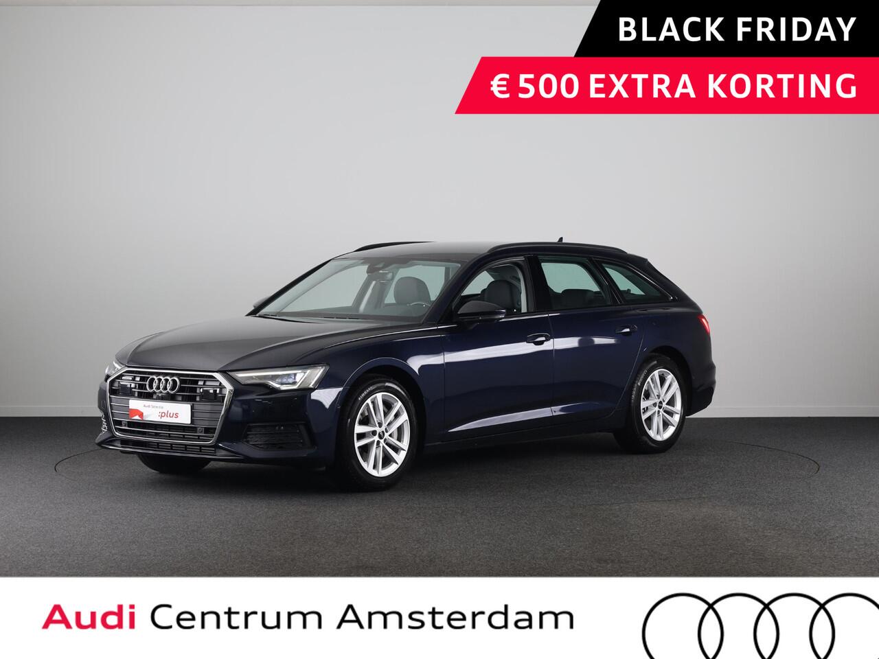 Audi A6 Avant 50 TFSI e quattro 299pk | Trekhaak wegklapbaar | Lederen bekleding | Electrisch verstelbare voorstoelen+geheugen bestuurdersstoel | Adaptieve cruise controle