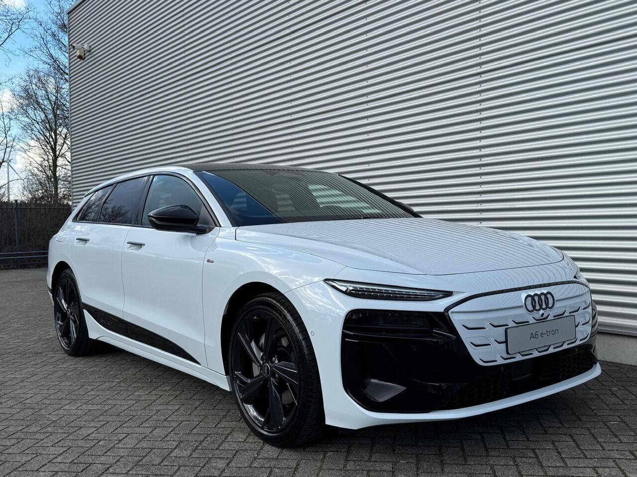 Audi A6 e-tron Avant S edition 100 kWh / 367 PK | Panoramadak | Passagiersdisplay | Matrix LED-koplampen | 360 graden camera