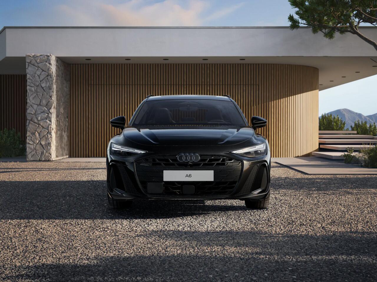 Audi A6 Avant E-Hybrid Quattro S Edition Competition, 21", pano, luchtv., tr.haak, OLED, B&O, luchtv., leder, carbon, 360 camera, memory, stl.ventilatie, HUD, privacy