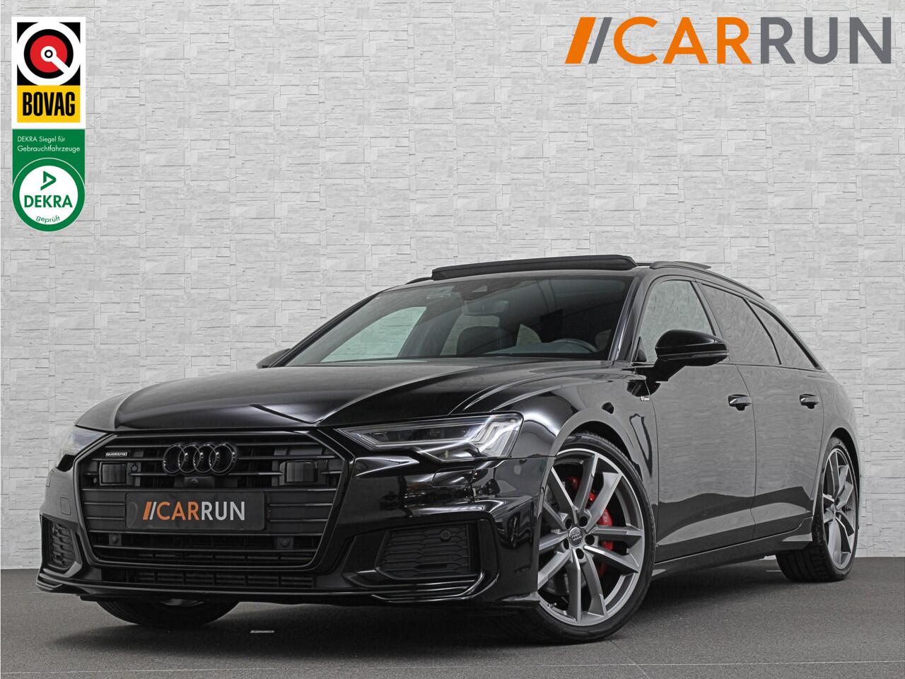 Audi A6 Avant 3.0 V6 340PK S-Line | Luchtvering | ACC | B&O | Panorama | 360 Camera | Matrix-LED | Trekhaak | RS-Leder | Standkachel | 4-Zone Clima | 21'' | Stoelverwarming V+A | Carplay | Lane & Side Assist | Virtual-Cockpit | Draadloos Laden.