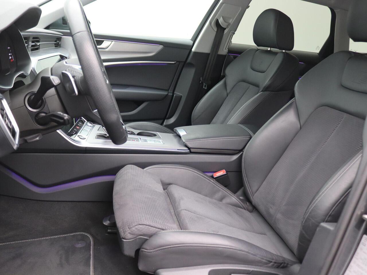 Audi A6 Avant 55 TFSI-e S edition 367PK S-Tronic Matrix LED verlichting, Keyless, Elektrische achterklep, Adaptive cruise control, Clima, Keyless, Stoel-stuurverwarming, 19" LM Velgen