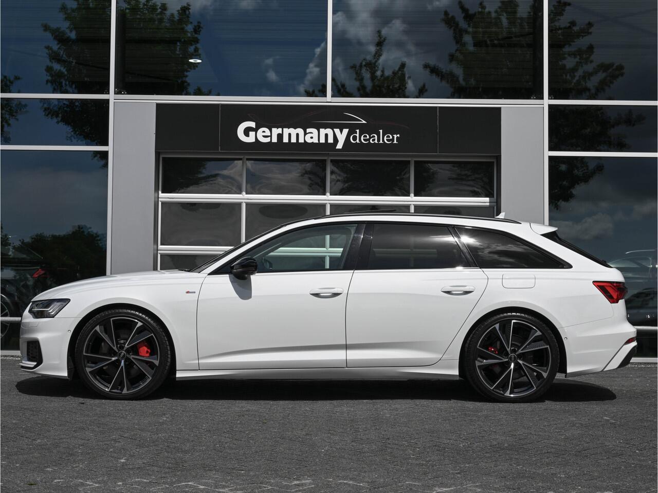 Audi A6 Avant 55TFSI E 367PK Quattro Pano Matrix-Led HuD B&O 360-camera Nappa-Zetels 21-Inch Black optic!
