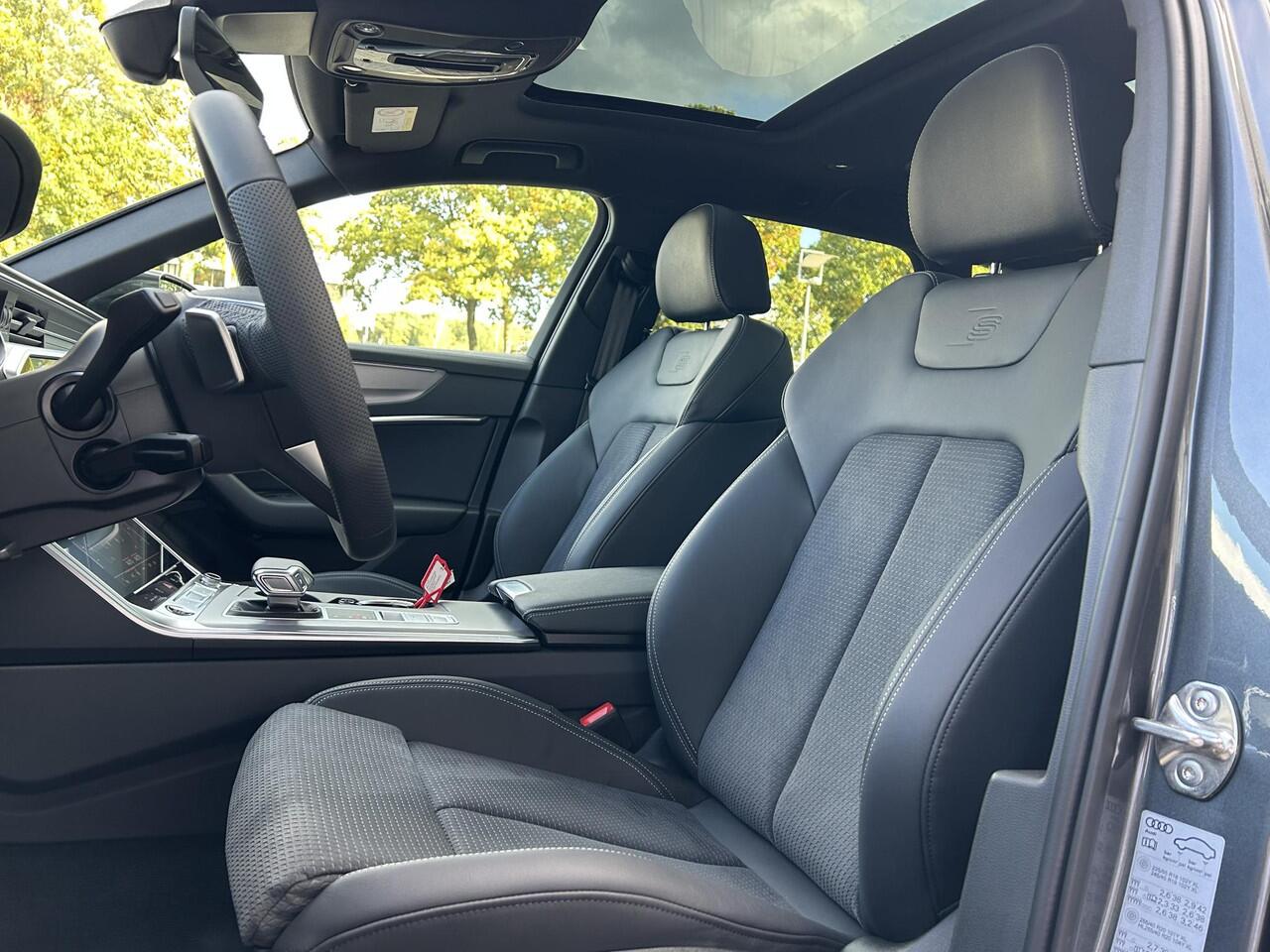 Audi A6 Avant S edition Competition (C8) 50 TFSI e 220 kW / 299 | Glazen Panoramadak | Comfortsleutel | Stoelverwarming | Verwarmd Stuurwiel | Led Matrix | Adaptieve Cruise Control |