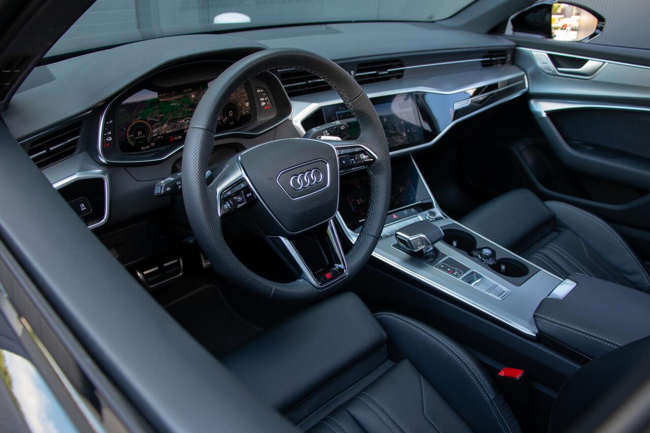Audi A6 Avant 50 TFSI e 300PK Quattro S-Line | ACC | Pano | B&O | Lane & Side Assist | Trekhaak 2.000kg | Leder | Memory | Camera | Lane & Side Assist | 21" | Keyless Entry | Apple & Android Carplay | Matrix Led | Ambiance verlichting | 4 Zone Airco | BTW.