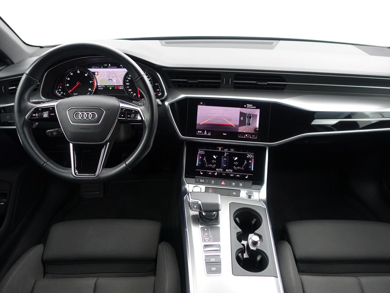 Audi A6 Limousine 45 TFSI S Line Black Optic Aut- Xenon Led, 360 Camera, Stuur/Stoelverwarming, Dynamic Select, Ada Cruise