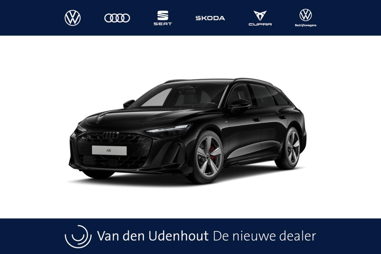 Audi A6 Avant e-hybrid quattro 299 S tronic S edition Automaat | Elektrisch instelbare voorstoelen | Exterieurpakket zwart