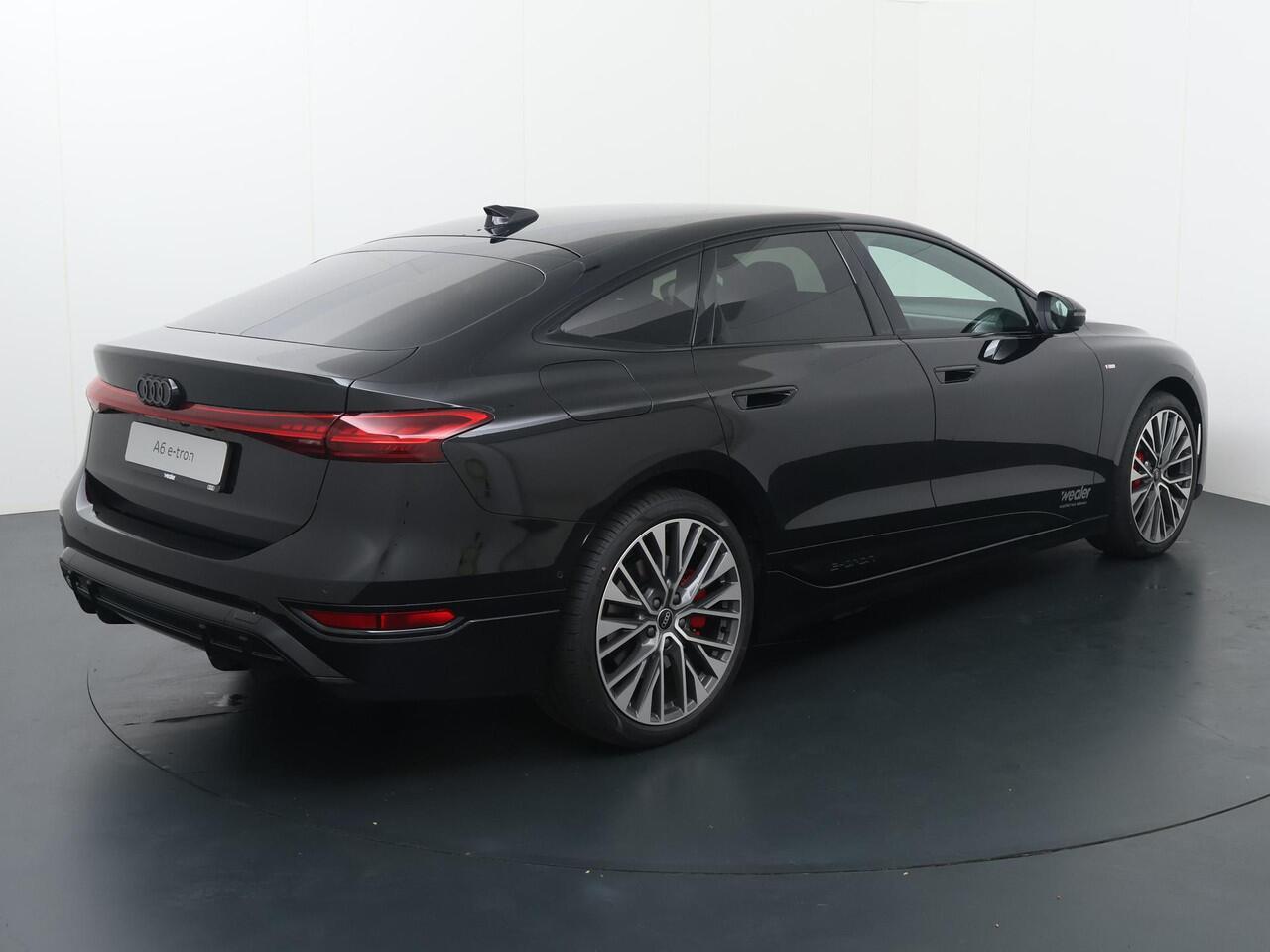 Audi A6 Sportback e-tron S edition performance 100 kWh / 367 pk | Stuurwielverwarming | Stoelverwarming voor en achter | Remzadels rood | 21" Audi Sport velgen