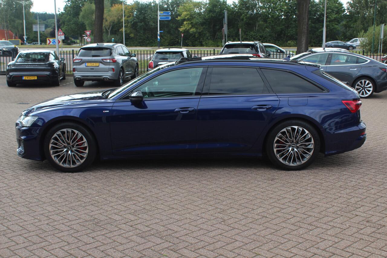 Audi A6 Avant 55 TFSI e quattro Competition / Trekhaak / Panoramadak / Camera / Head-up / Keyless / 20'' / Stuurverwarming / Stoelventilatie / Matrix LED / ACC
