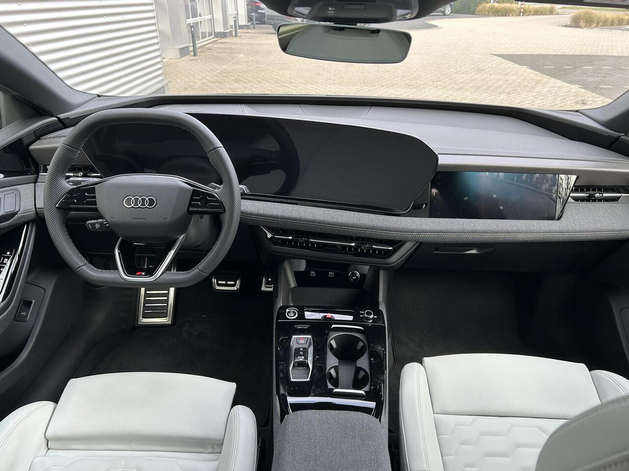 Audi A6 e-tron Avant S edition 100 Kwh / 367 PK | Sportstoelen Leder | Stuurverwarming | Stoelverwarming voor + achter | Keyless