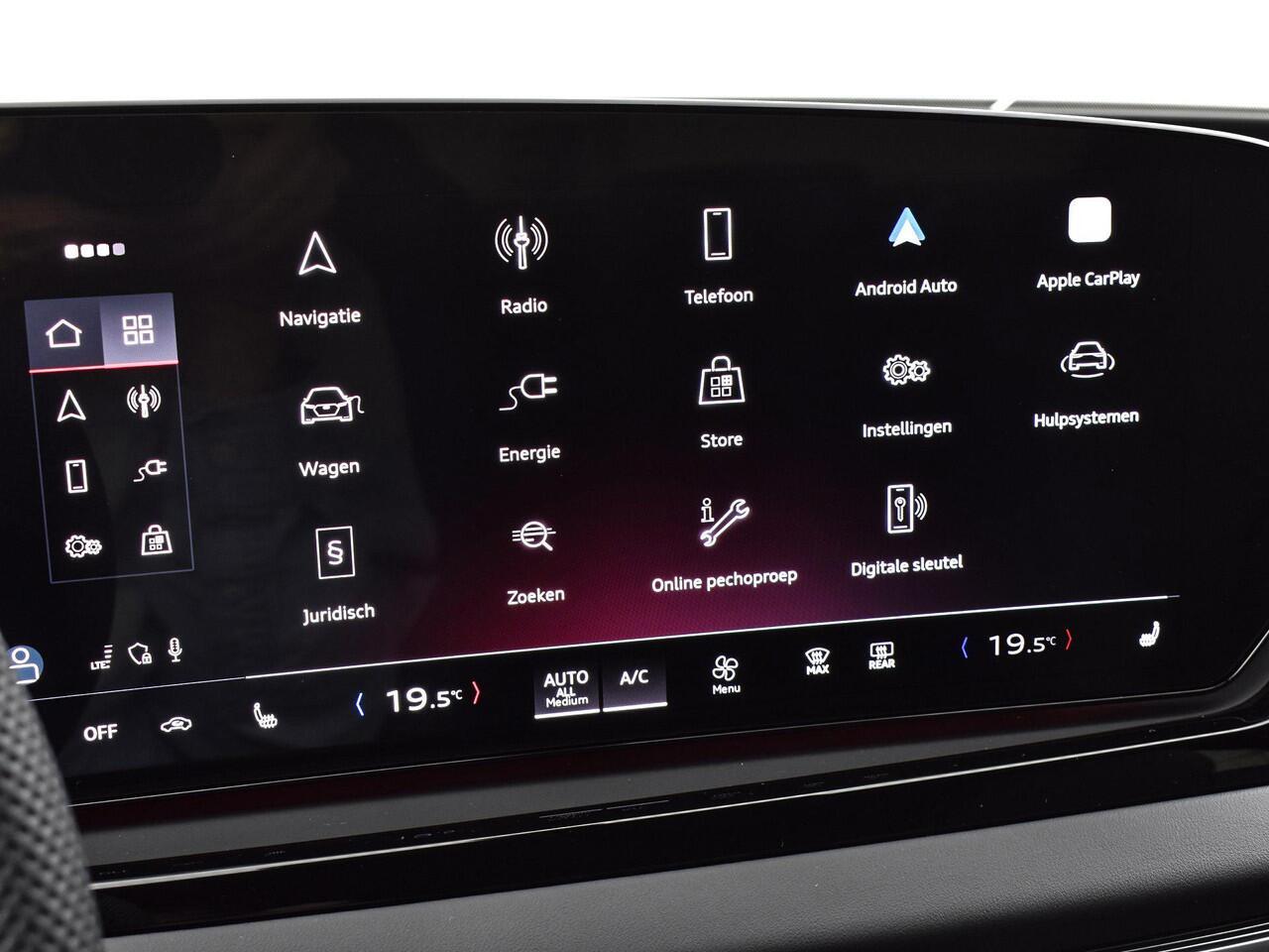 Audi A6 Limousine 2.0 e-hybrid quattro S Edition 299 PK · Elektrisch verstelbare stoelen · Tech plus · 20" LM Velgen · S-interieur sportstoelen zwart leder