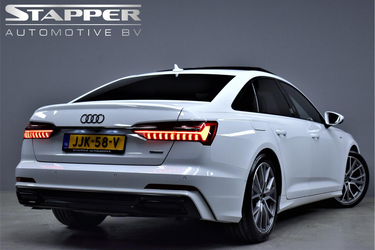 Audi A6 Limousine 55 TFSI e 367pk Quattro S-Line Competition 1e Eig. Dealer OH Pano/Virtual/Carplay/Camera/Memory/Adap.cruise/Lmv20''
