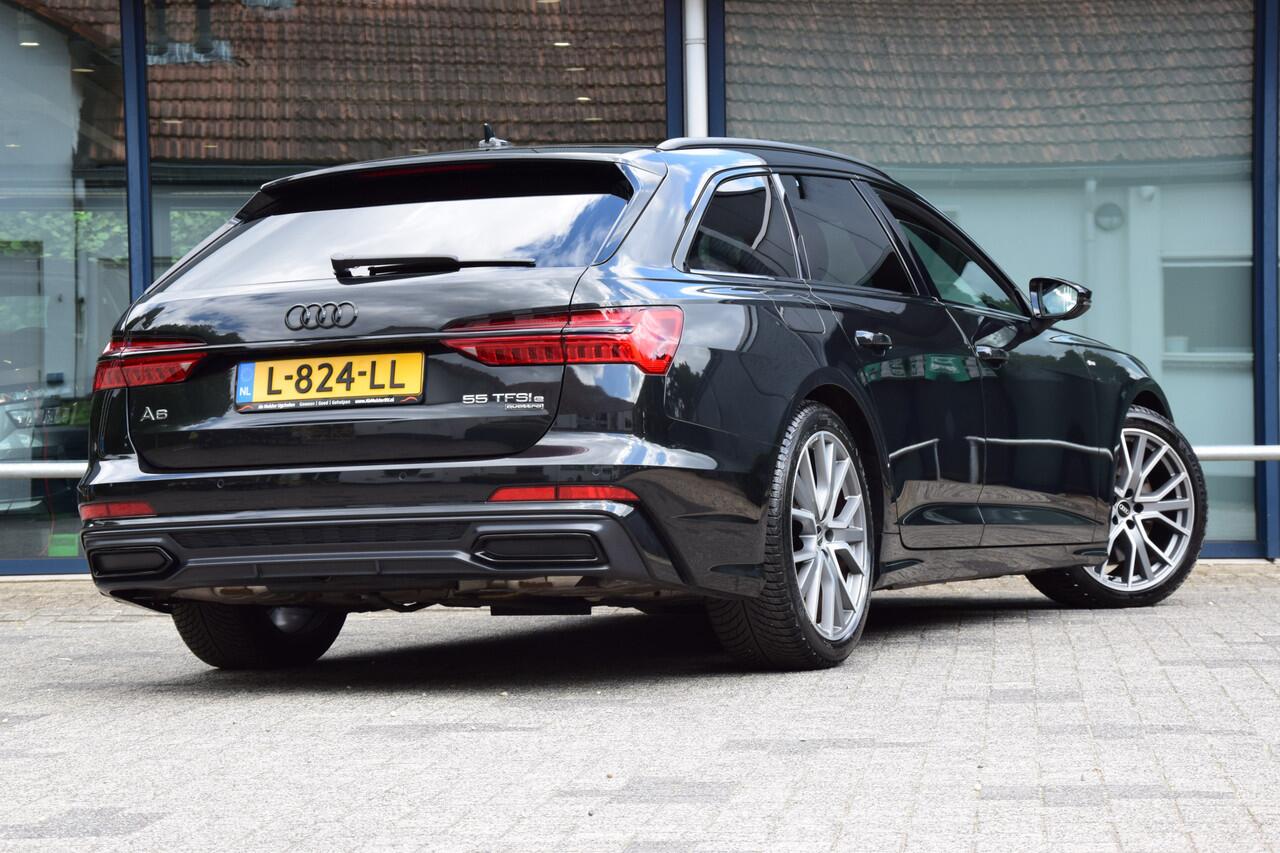 Audi A6 Avant 55 TFSI e 340PK quattro Competition PHEV Plug-in Hybride | Orgineel NL | BOVAG Garantie | Trekhaak | LED Matrix | 20'' Velgen | S-Line | Apple Carplay/Android Auto | Stoelverwarming |