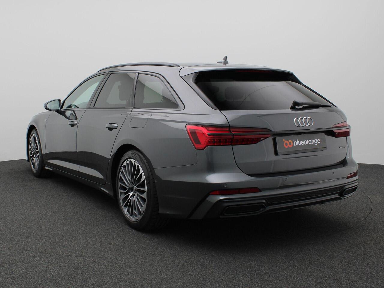Audi A6 Avant 55 TFSI-e S edition 367PK S-Tronic Matrix LED verlichting, Keyless, Elektrische achterklep, Adaptive cruise control, Clima, Keyless, Stoel-stuurverwarming, 19" LM Velgen