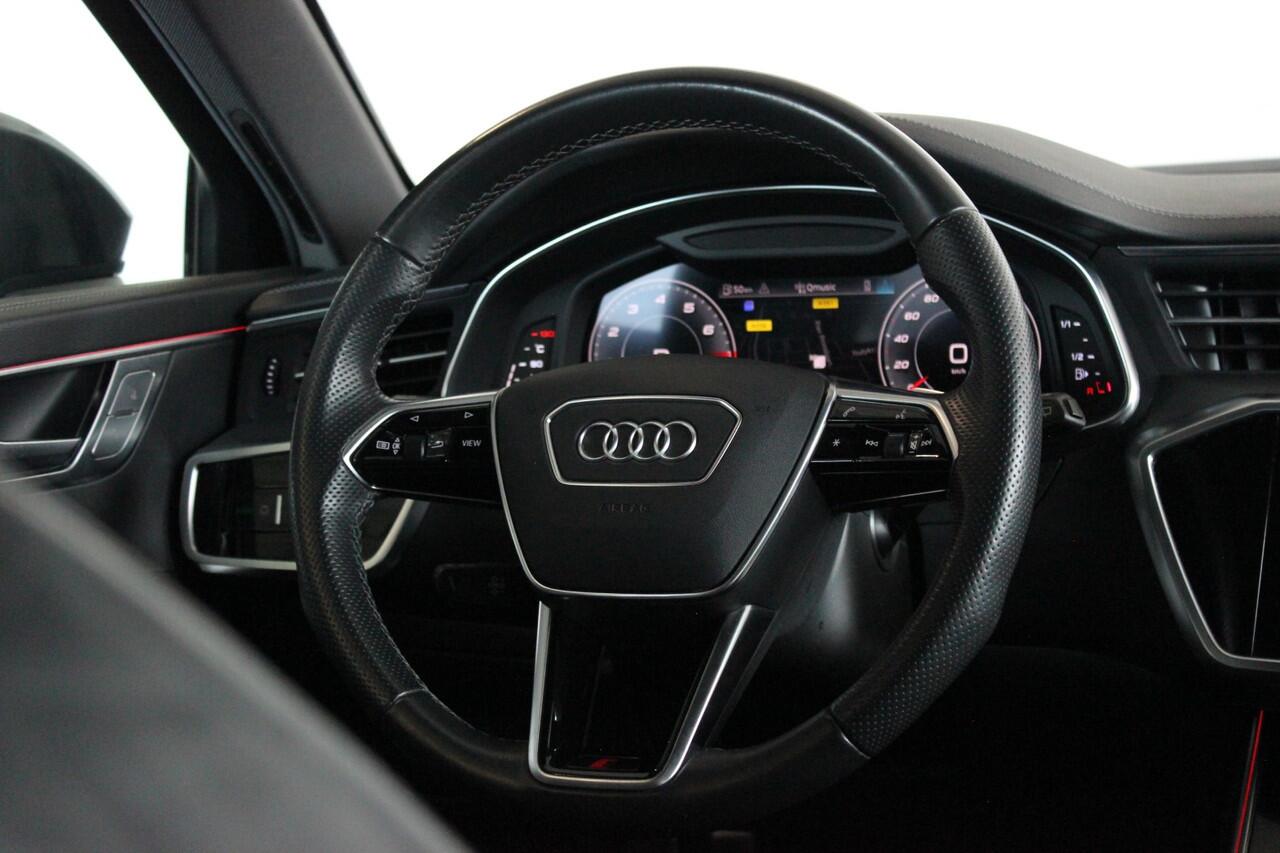 Audi A6 Avant 40 TFSI S-Line Edition Pano | Daytona Grey | Black Optic | Virtual Cockpit | 20" LMV | Stoelverw. | Memory | Carplay | LED Matrix | PDC V+A