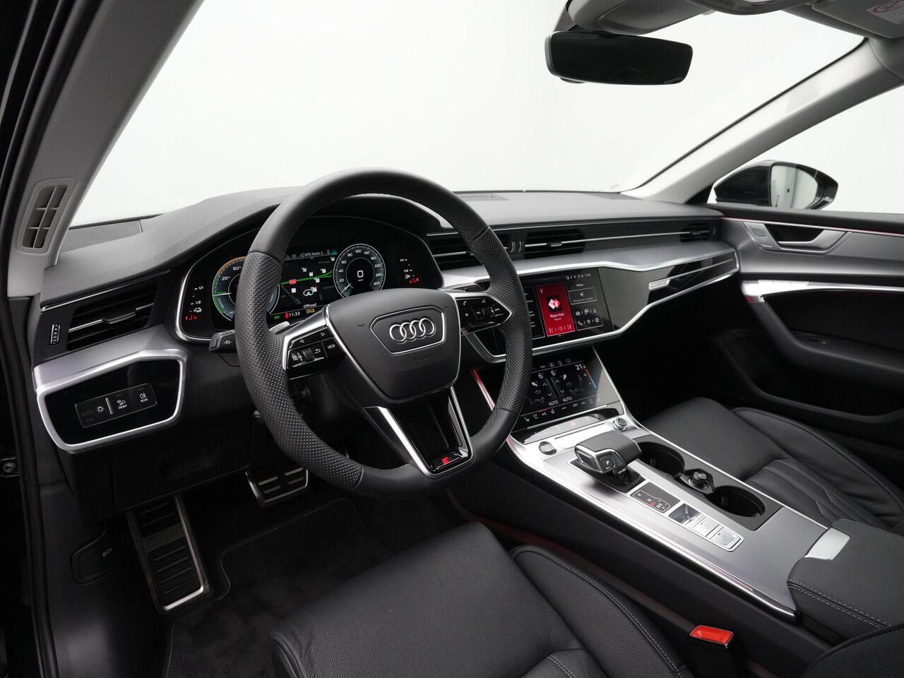 Audi A6 Limousine 55 TFSI e 367 pk quattro S edition Competition / S-Line | Panoramadak | Twinleder | Geheugen-/ventilatiestoelen | HD-Matrix LED | Head-up display | Bang & Olufsen | 360 camera