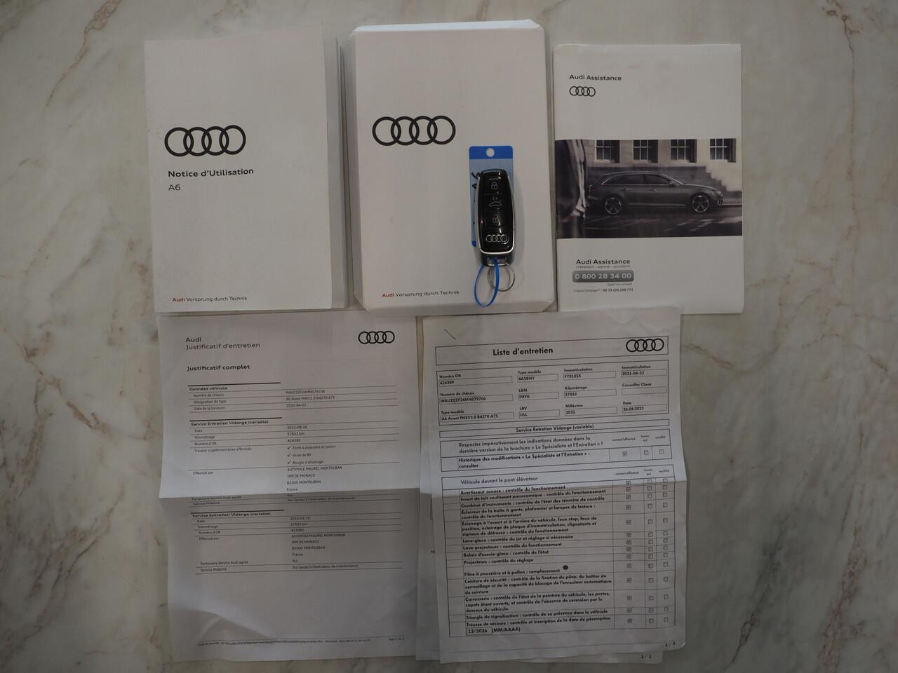 Audi A6 Avant 55 TFSI e quattro Competition Black | RS Stoelen | Panoramadak | B&O | Keyless | Camera