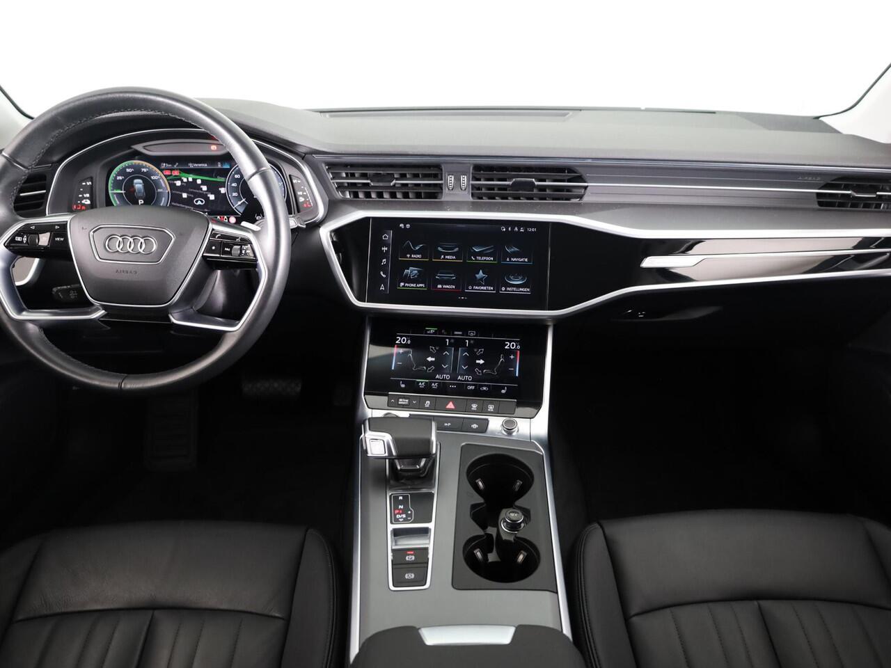 Audi A6 Avant 50 TFSI e quattro 299pk | Trekhaak wegklapbaar | Lederen bekleding | Electrisch verstelbare voorstoelen+geheugen bestuurdersstoel | Adaptieve cruise controle