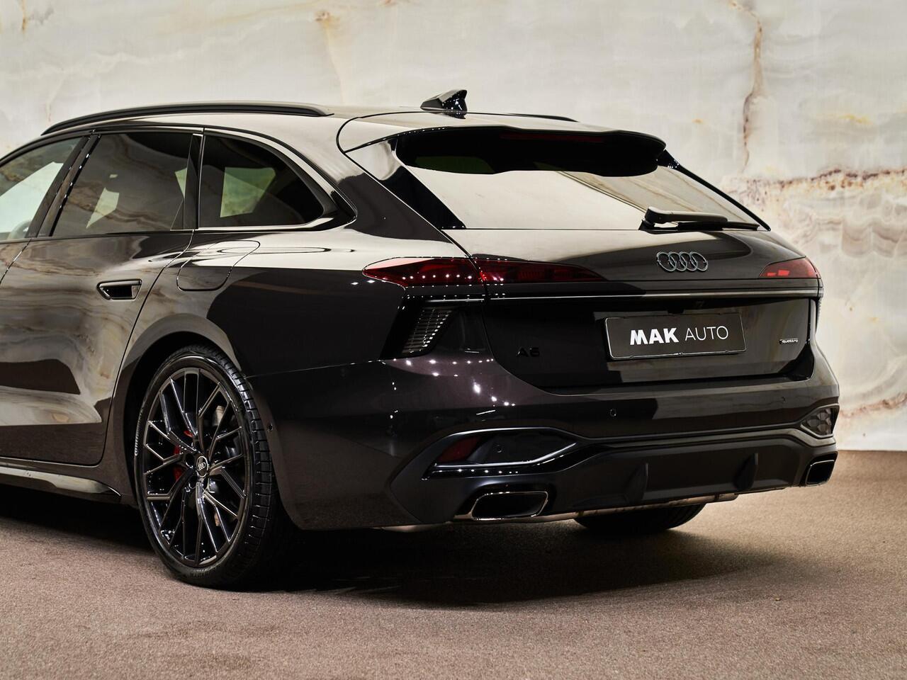 Audi A6 Avant E-Hybrid Quattro S Edition Competition, Edition 1, 21", pano, luchtv., tr.haak, B&O, luchtv., OLED, matrix-LED, memory, massage, HUD, privacy