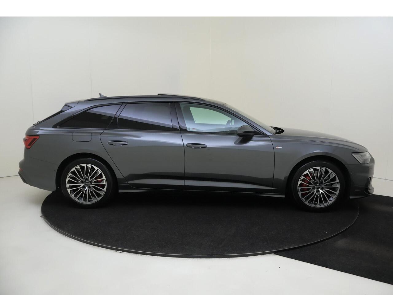 Audi A6 Avant 55 TFSI e quattro Pro Line S Competition | Panoramadak | Trekhaak | Head-up display | 360 camera | Dodehoek detectie | Soft-close | 4-zone airco inclusief stoelverwarming achter | LED matrix verlichting |