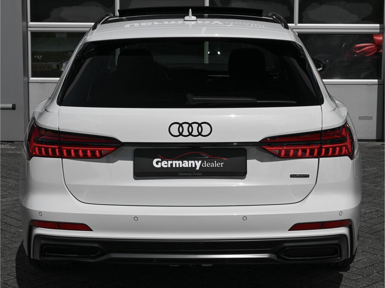 Audi A6 Avant 55TFSI E 367PK Quattro Pano Matrix-Led HuD B&O 360-camera Nappa-Zetels 21-Inch Black optic!