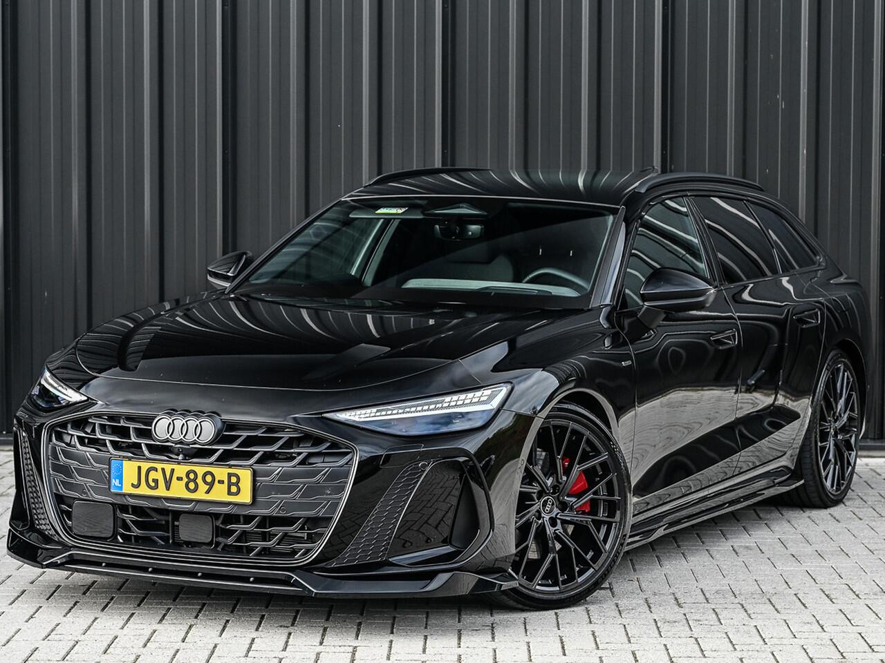 Audi A6 Avant 2.0 e-HYBRID QUATTRO S EDITION 299PK | S-SEATS | LUCHTVERING | PANORAMADAK | 360 CAMERA | EDITION ONE | B&O SOUND | HEAD-UP | 4-WHEEL STEERING | 4-ZONE CLIMATE | TECH PACK PLUS | AMBIANCE INTERIEUR | TREKHAAK | MEMORY SEATS | MMI PASSAGIERS DISPLAY 